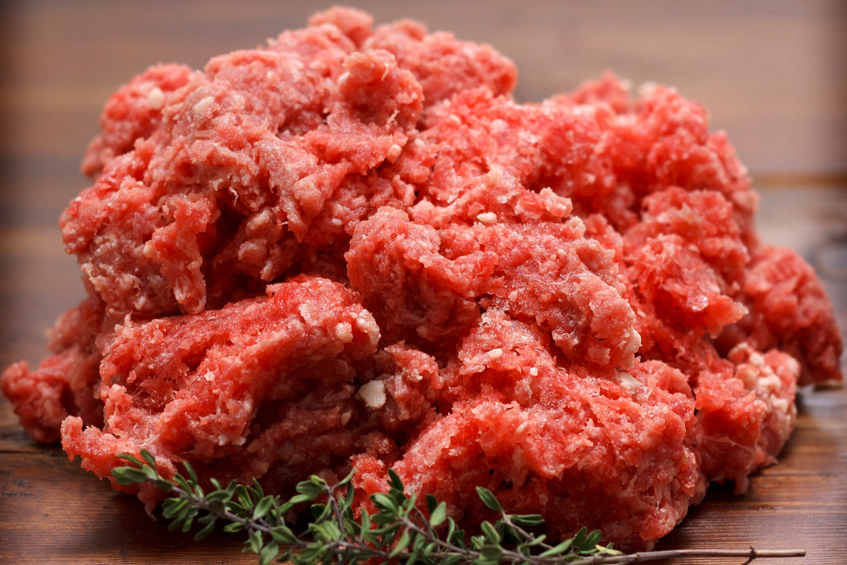 Ground beef from Old Time Farm monthly beef share subscription lean quick simple delicious