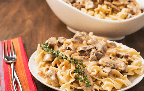 Beef Stroganoff