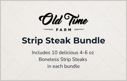 Strip Steak 10-pack (4-6 oz)