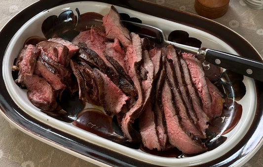 sliced tri-tip