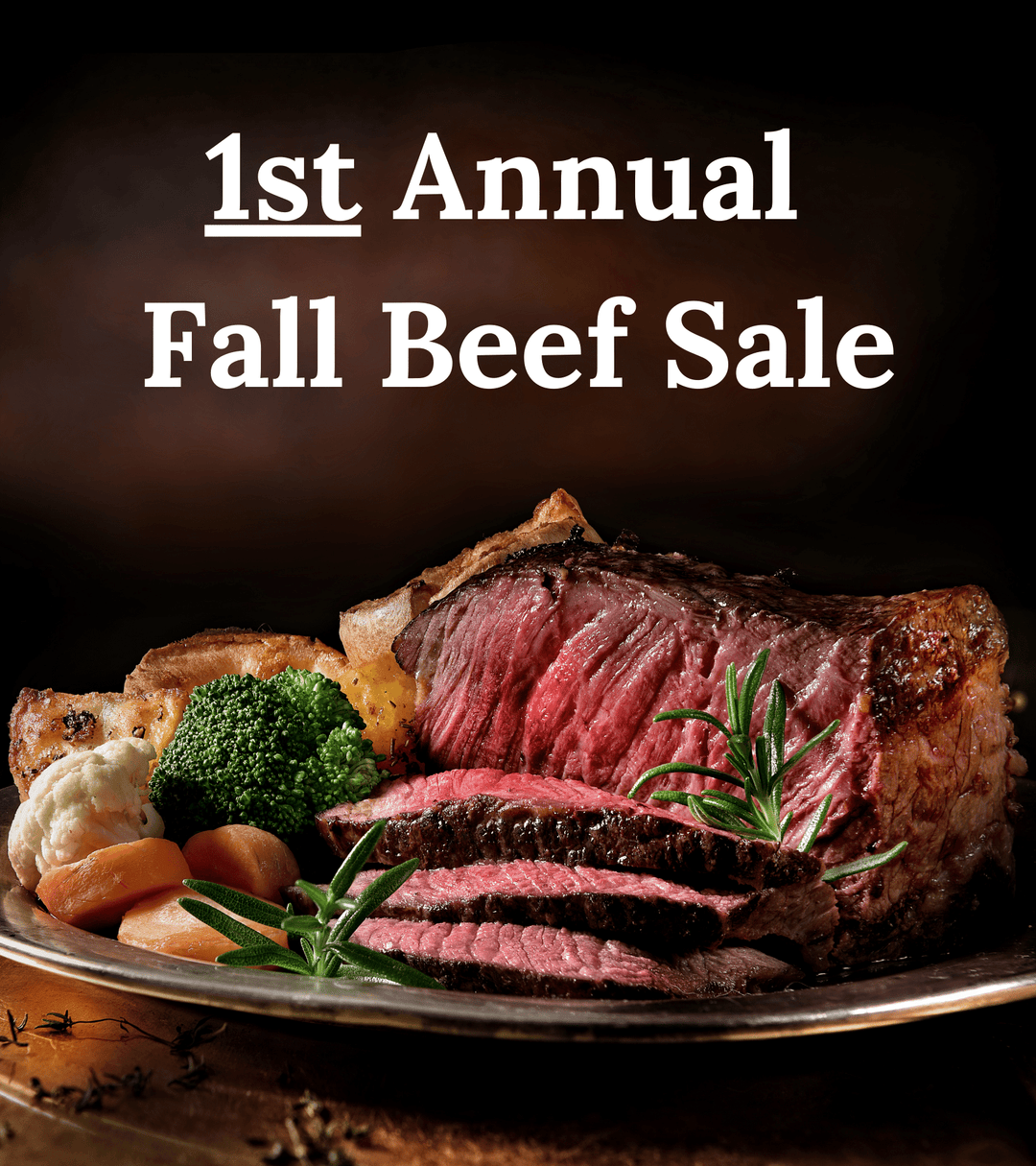 Annual Beef Sale Old Time Farm